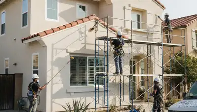 Long Beach, CA painting contractor providing professional interior and exterior house painting services