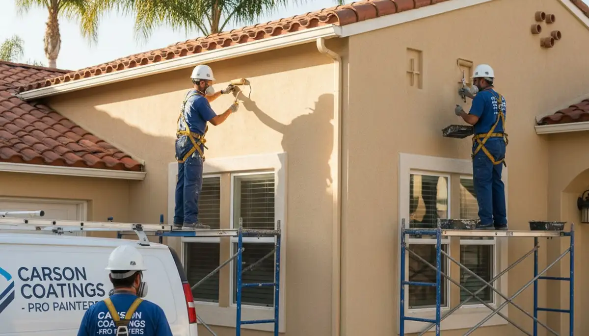 Long Beach, CA painting contractor providing professional residential and commercial painting services