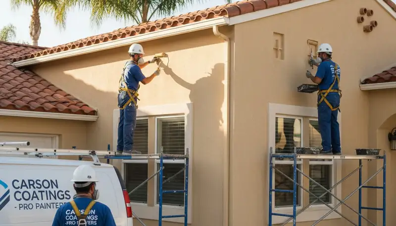 Long Beach, CA painting contractor providing professional residential and commercial painting services