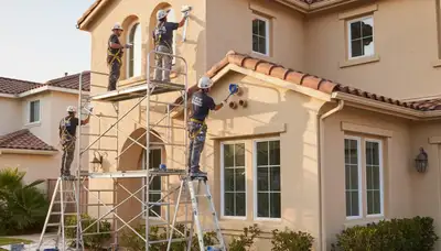Long Beach, CA painting contractor providing professional interior and exterior house painting services
