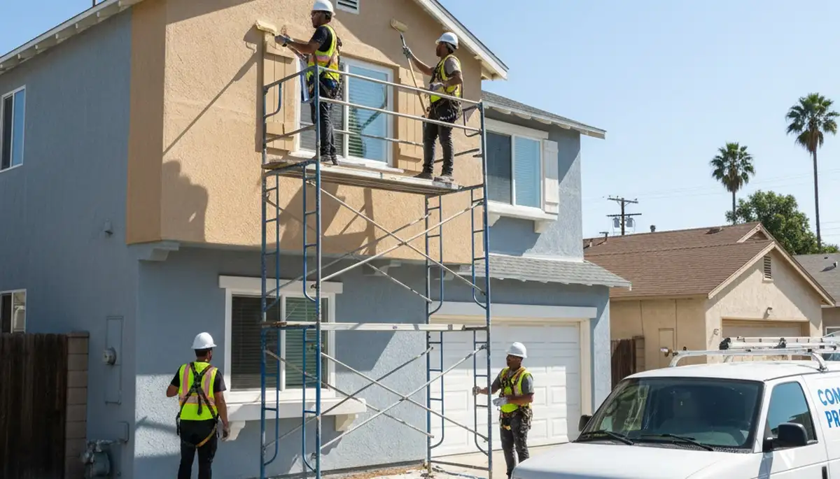 Professional painters serving Long Beach, CA for interior and exterior house painting