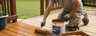 Long Beach, CA deck painting service with durable coatings for sun, salt air, and moisture protection