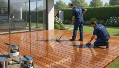 Deck sealing service in Long Beach, CA for wood protection and weather resistance