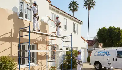 Professional painter providing residential painting services in Long Beach, CA