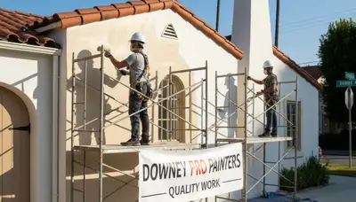Painting contractor in Long Beach, CA providing professional interior and exterior house painting services