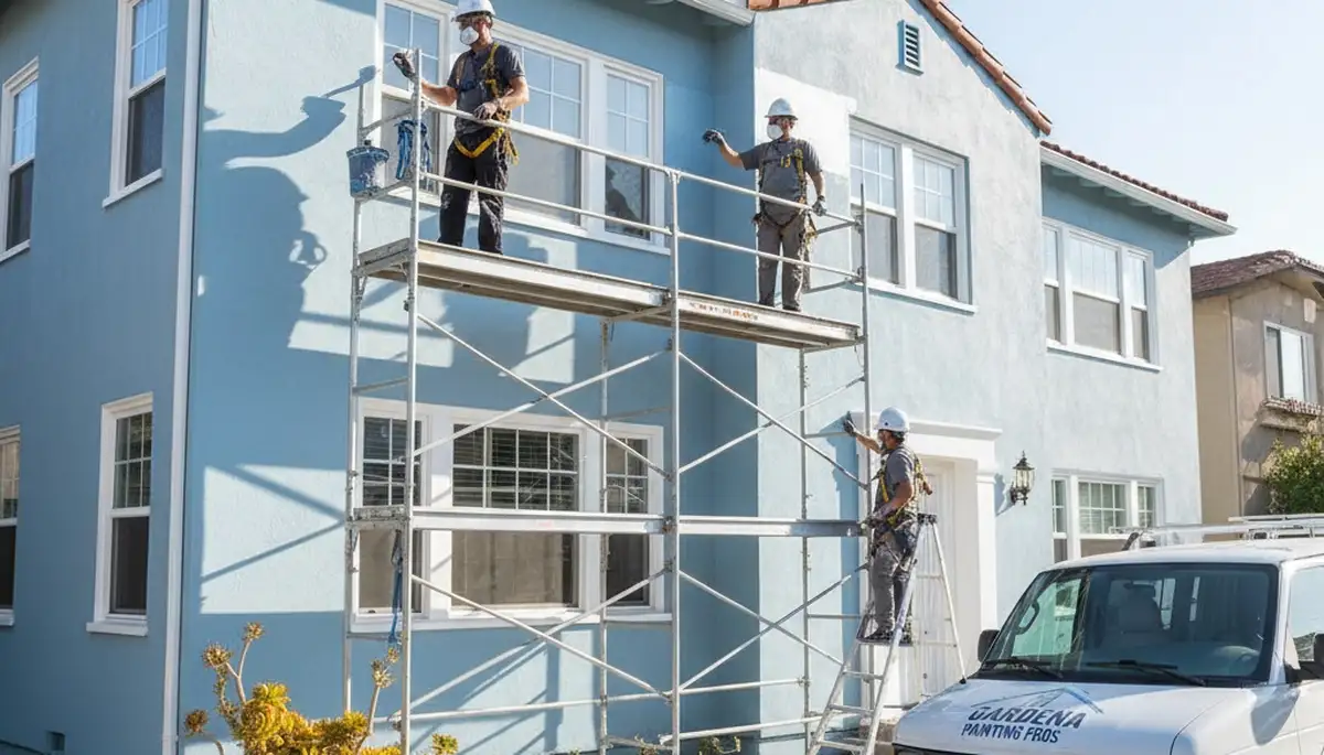 Professional painter serving Long Beach, CA, for interior and exterior painting services