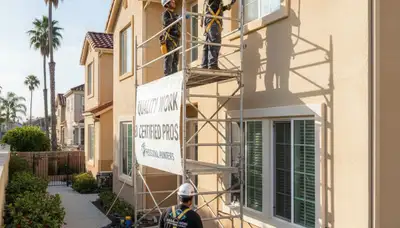 Long Beach, CA painting contractor providing professional interior and exterior painting services