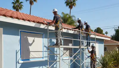 Painting contractor serving Long Beach, CA for professional interior and exterior home painting services