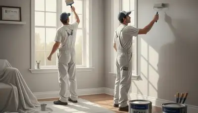 Interior house painting in Long Beach, CA for coastal homes with durable, fresh wall finishes