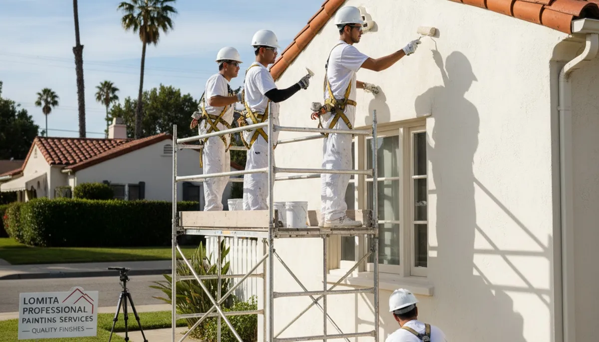 Professional painter serving Long Beach, CA for interior and exterior house painting services