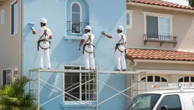 Painting contractor in Long Beach, CA providing professional interior and exterior house painting services