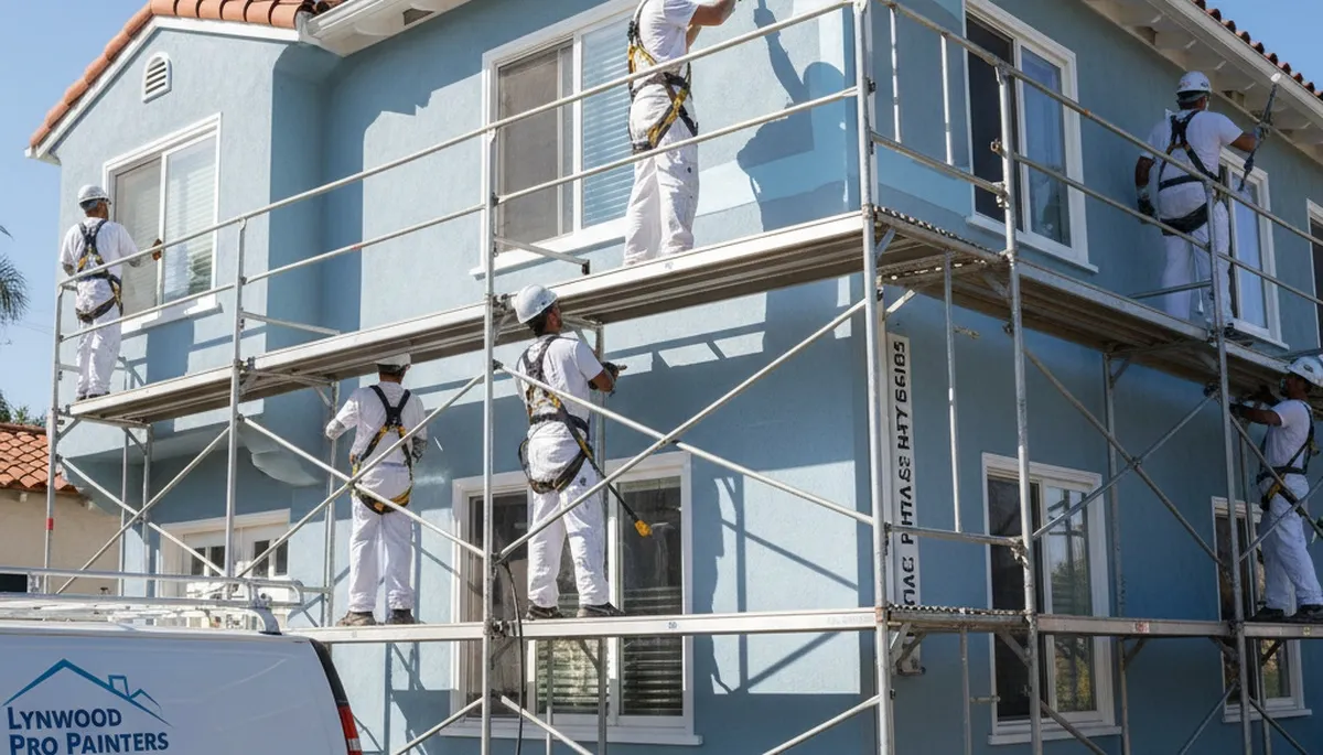Long Beach, CA painter providing professional interior and exterior painting services