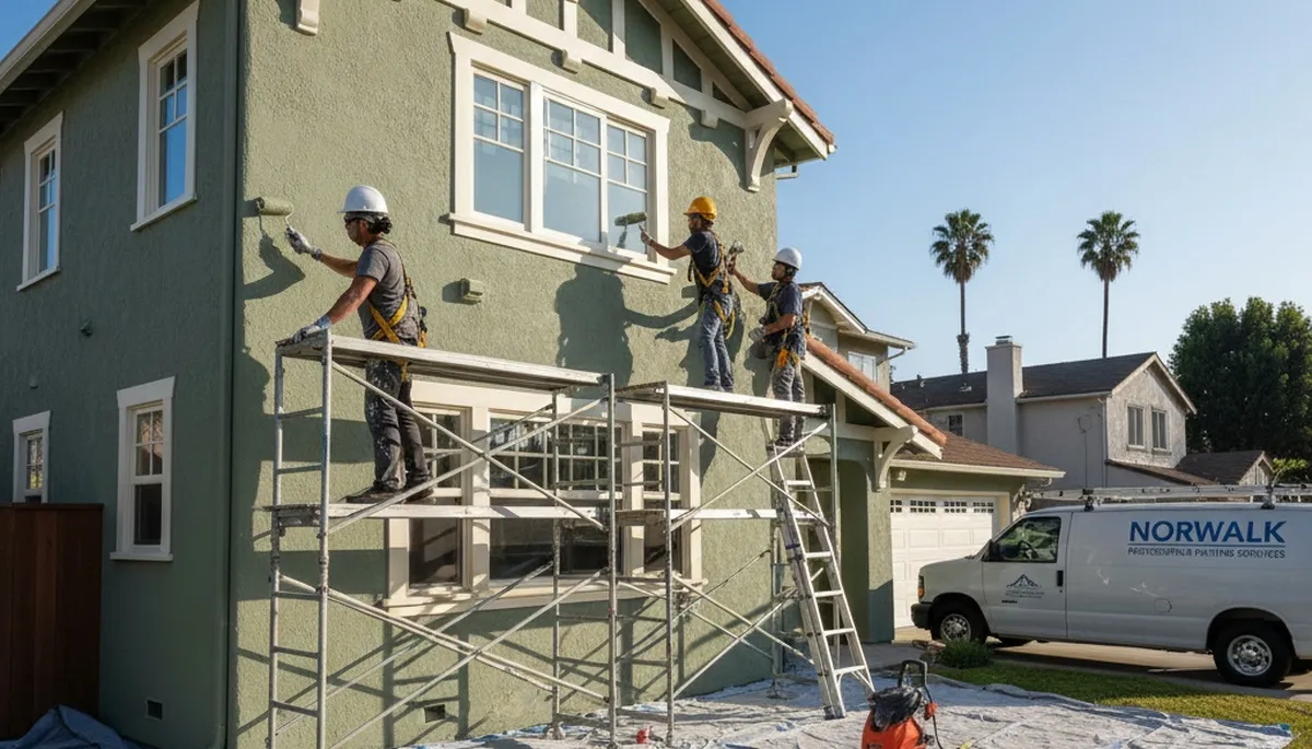 Professional painters serving Long Beach, CA for interior and exterior house painting