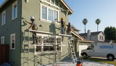 Professional painters serving Long Beach, CA for interior and exterior house painting