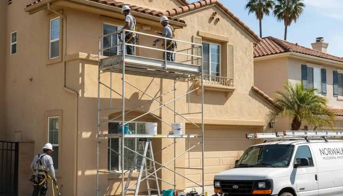 Professional painter providing house painting services in Long Beach, CA