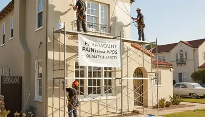Long Beach, CA painting contractor providing professional interior and exterior painting services