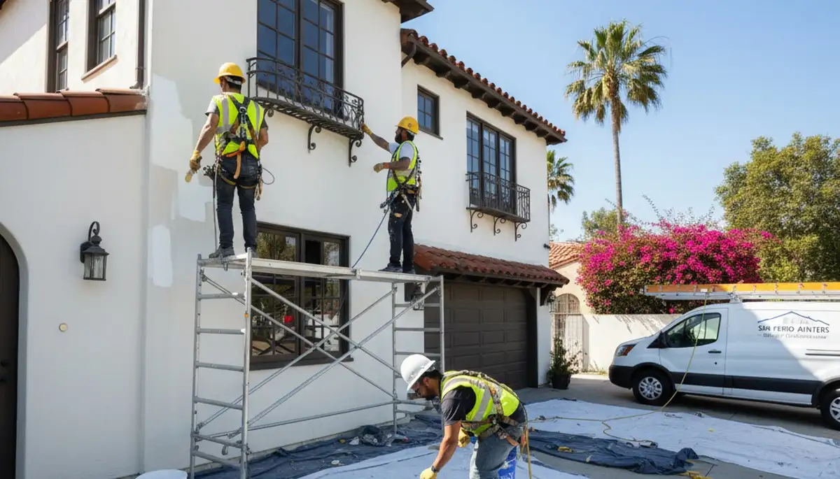 Painting contractor in Long Beach, CA providing professional residential and commercial painting services