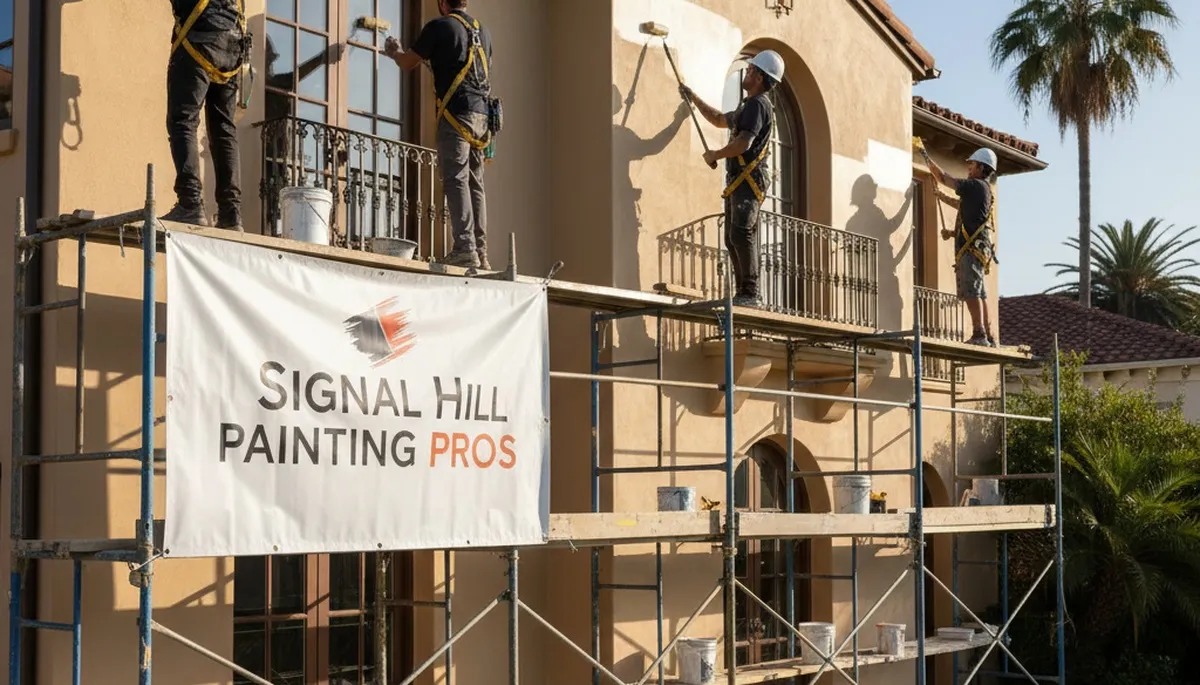 Long Beach, CA painting contractor providing professional interior and exterior house painting services