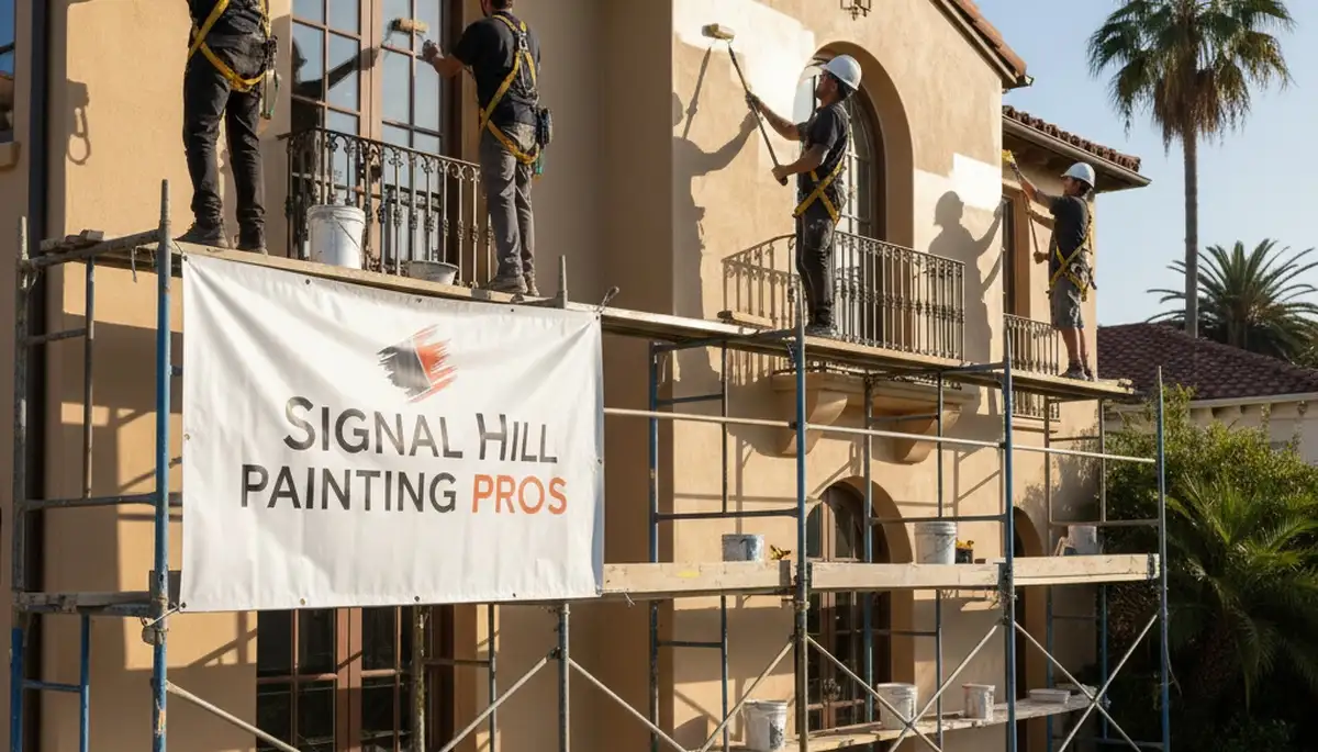 Long Beach, CA painting contractor providing professional interior and exterior house painting services