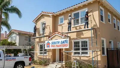 Long Beach, CA painter providing professional interior and exterior painting services