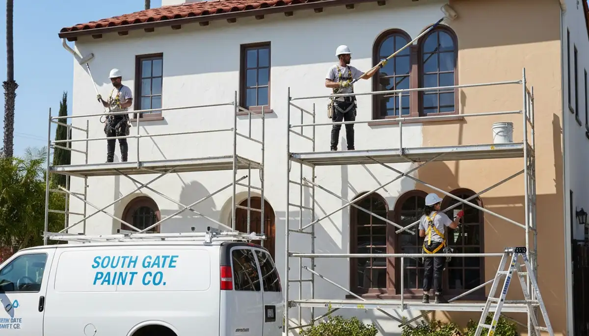 Painting contractor serving Long Beach, CA for residential and commercial interior and exterior projects