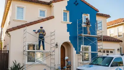 Long Beach, CA painting contractor providing professional interior and exterior painting services