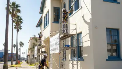 Long Beach, CA painting contractor delivering professional residential and commercial painting services
